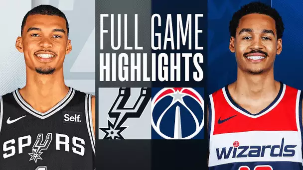 SPURS at WIZARDS | FULL GAME HIGHLIGHTS | January 20, 2024