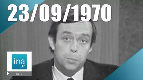 24h sur la Une du 23 septembre 1970 - La situation en Jordanie | Archive INA