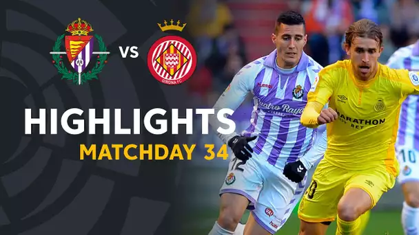 Highlights Real Valladolid vs Girona FC (1-0)