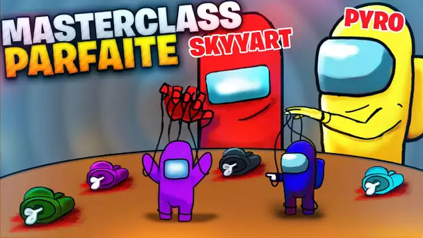 🔪LA MASTERCLASS PARFAITE EN IMPOSTEUR avec Pyro ! (On Tue le Twitch Game FR sur Among US !)