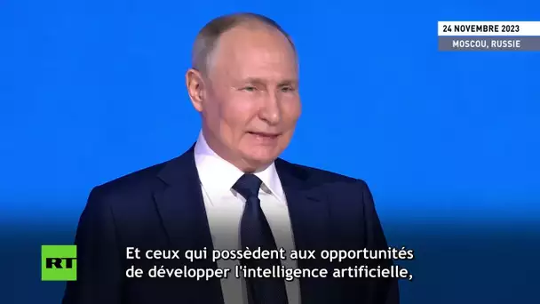 Selon Poutine, « Il est impossible d'interdire le développement de l'intelligence artificielle »