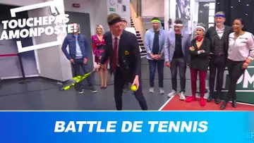 Battle de tennis : les chroniqueurs en mode Roland-Garros !
