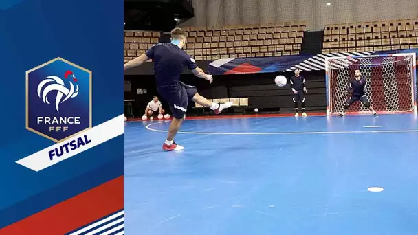 Futsal : Volées et parades !