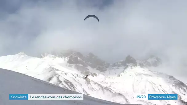 Les Snowkite Masters de retour sur les pentes du col du Lautaret pour leur 19ème édition !