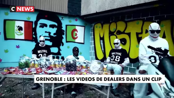 Grenoble : les vidéos de dealers dans un clip