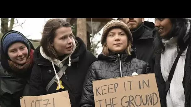 Allemagne : Greta Thunberg se joint au mouvement contre l'extension d'une mine de charbon