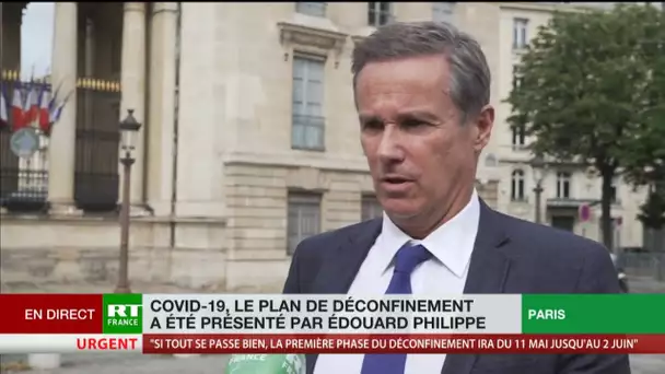 Nicolas Dupont-Aignan : le plan de déconfinement, «une usine à gaz bureaucratique inapplicable»
