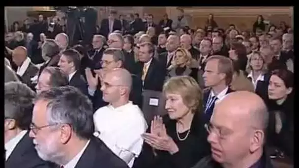 Visite de Nicolas Sarkozy au Pape Benoît XVI au Vatican