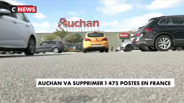 Auchan va supprimer 1.475 postes en France