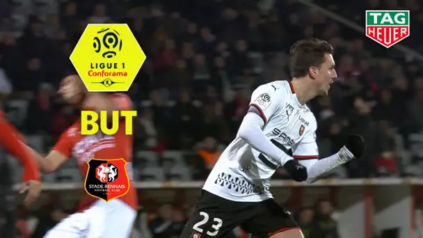 But Adrien HUNOU (64') / Nîmes Olympique - Stade Rennais FC (0-1)  (NIMES-SRFC)/ 2019-20