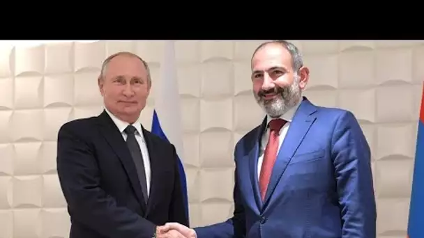 Conflit dans le Haut-Karabagh : Poutine rencontre le premier ministre arménien