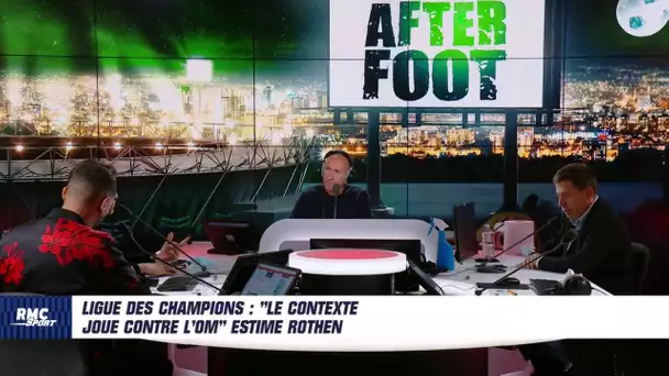 "Le contexte joue contre l'OM en Ligue des champions" estime Rothen