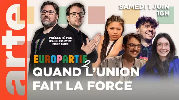 🔴LIVE | EUROPARTIE Round 2 : Quand l'union fait la force | ARTE