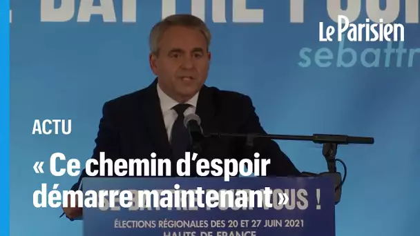 Xavier Bertrand : « Ce résultat me donne la force d’aller à la rencontre de tous les Français