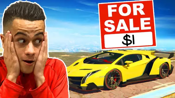 TOUT A 1 $ SUR GTA 5 !