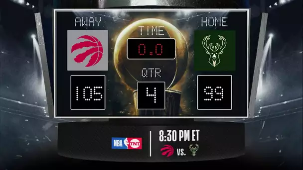 Raptors @ Bucks LIVE Scoreboard - Join the conversation & catch all the action on #NBAonTNT!