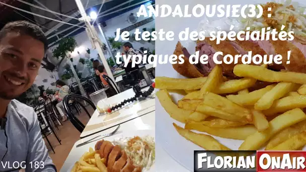 ANDALOUSIE 3 : Je teste 2 spécialités de Cordoue! -  VLOG #183