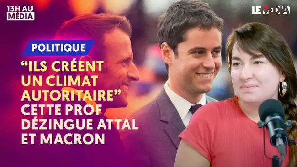 'ILS CRÉENT UN CLIMAT PESANT ET AUTORITAIRE A L’ÉCOLE" : CETTE PROF DÉZINGUE ATTAL ET MACRON