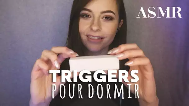 ASMR FRANCAIS ⚪️ 8 TRIGGERS POUR DORMIR ☺️