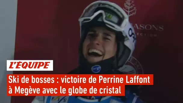 Victoire de Perrine Laffont à Megève, qui décroche le globe de cristal