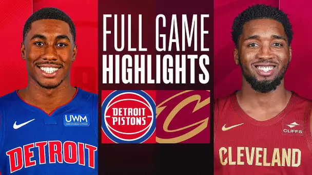 PISTONS at CAVALIERS | FULL GAME HIGHLIGHTS | January 31, 2024