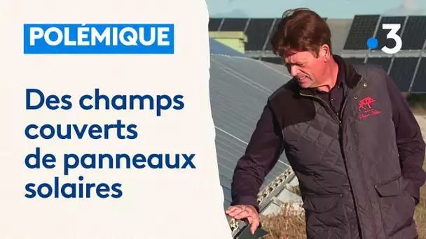 Un agriculteur veut recouvrir ses champs de panneaux photovoltaïques, les riverains s'y opposent