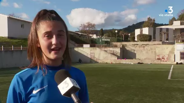 Olivia Romiti étoile montante du football féminin en Corse