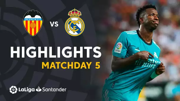 Resumen de Valencia CF vs Real Madrid (1-2)