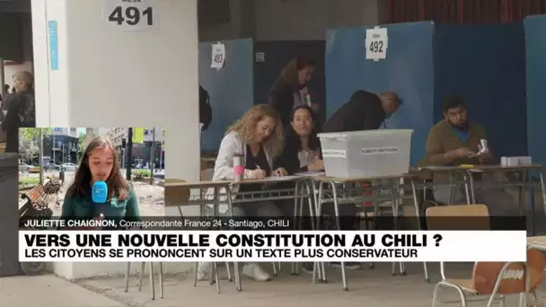 Le Chili vote pour se doter d'une nouvelle Constitution • FRANCE 24