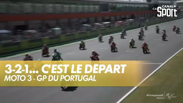 C'est le départ du Grand prix du Portugal