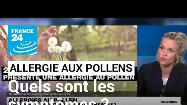 Allergie aux Pollens : quels sont les symptômes du rhume des foins ? • FRANCE 24