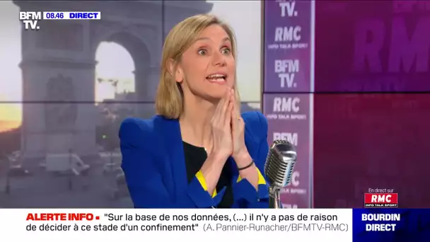 Agnès Pannier-Runacher face à Jean-Jacques Bourdin en direct