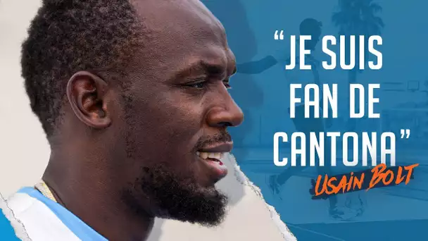 🎙Usain Bolt "Je suis fan de Cantona" ⚡️