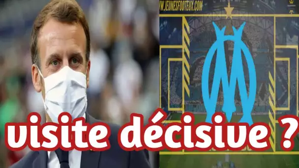 Mercato - OM : Une visite décisive d’Emmanuel Macron pour le rachat de l’OM?