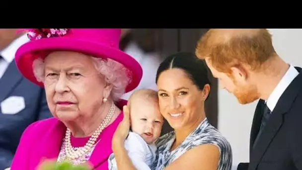 Meghan a été forcée de laisser la fête d'anniversaire de célébrité de son fils derrière