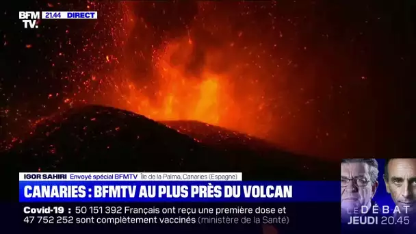 Éruption aux Canaries: la lave coule lentement vers la mer, des gaz toxiques redoutés