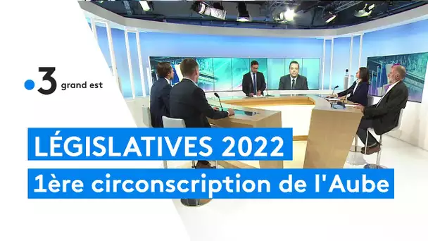 Législatives 2022 : débat de la 1ère circonscription de l'Aube