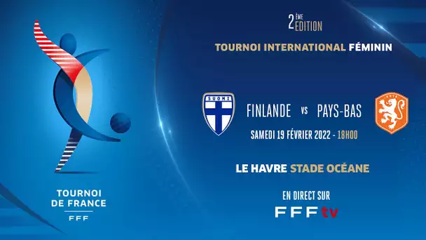 Tournoi de France : Pays-Bas-Finlande en direct
