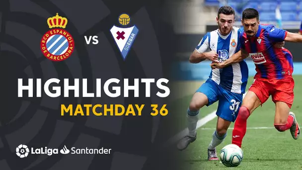 Highlights RCD Espanyol vs SD Eibar (0-2)