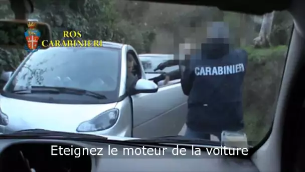 L'arrestation filmée du roi romain de la mafia