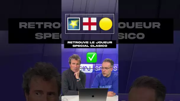 "Retrouve le joueur spécial Clasico" avec Omar da Fonseca et Benjamin da Silva 😂