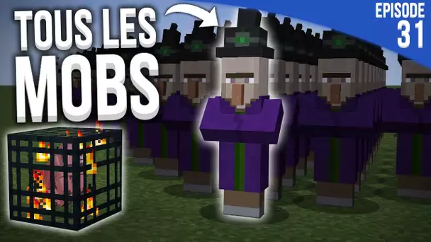 FAIRE SPAWNER TOUS LES MOBS À L&#039;INFINI !  | Minecraft Moddé S4 | Episode 31