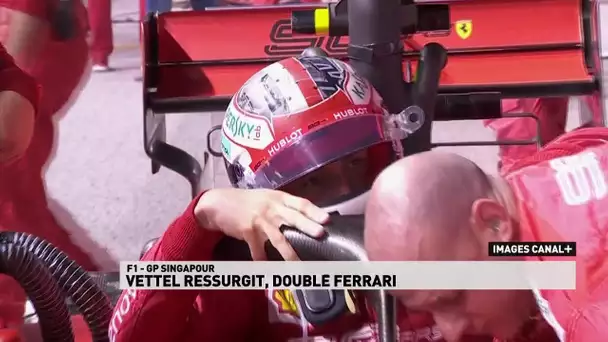 Vettel et Leclerc signent un doublé pour Ferrari