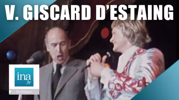 1975 : Valéry Giscard d'Estaing anime le Noël de l'Elysée | Archive INA