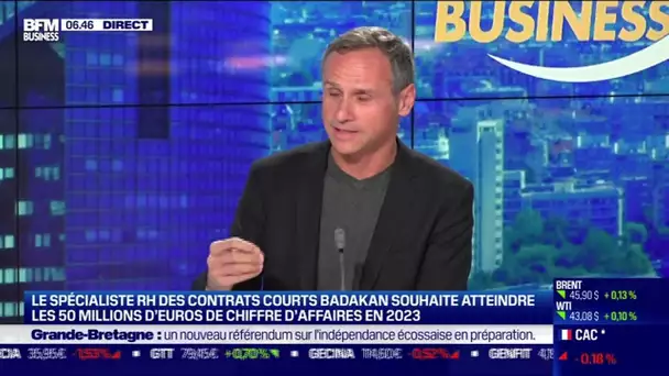 Bruno Calvo (Badakan) : Badakan lève 5 millions d'euros pour réinvente l'intérim