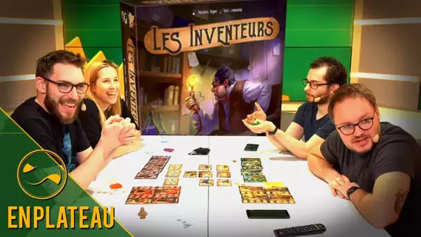 Découverte du jeu de société Les Inventeurs - En Plateau