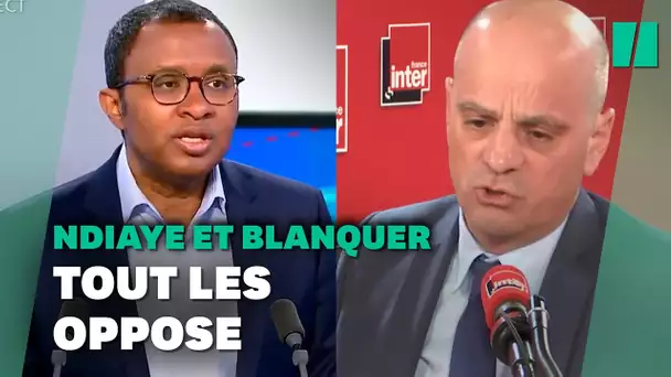 "Islamo-gauchisme", "blackface"...Entre Pap Ndiaye et Jean-Michel Blanquer, le grand écart des idées