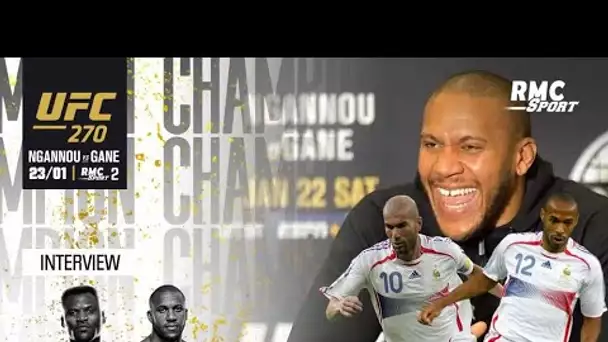 UFC : Gane cite Henry et Zidane comme idoles de jeunesse #NGANNOUGANERMC