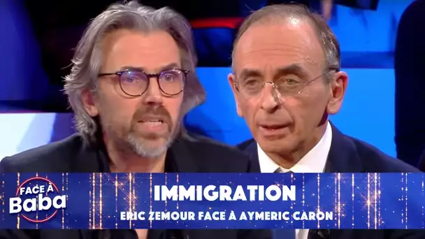 Immigration : le face-à-face tendu entre Eric Zemmour et Aymeric Caron