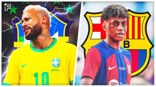 Le DÉCISION CHOQUANTE du Brésil pour Neymar, le Barça TREMBLE pour Yamal | Revue de presse